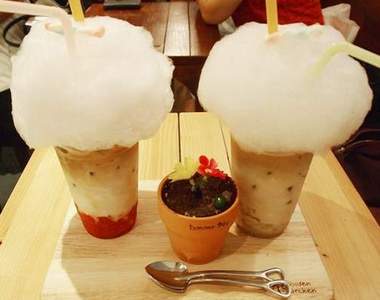 首爾《棉花糖拿鐵》就算會胖胖也好想喝啊～～