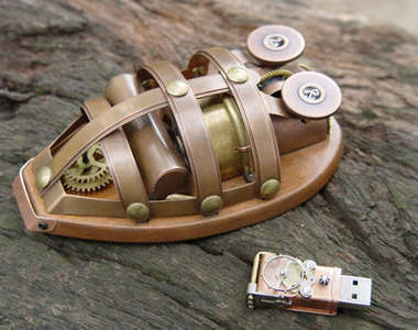 維多利亞《蒸氣龐克滑鼠》  滿滿復古模樣超吸晴