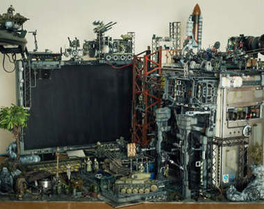 超帥氣《戰場模型桌機》 這...已經不能叫桌機了吧www