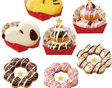Mister Donut耶誕限定《史努比甜甜圈》敲可愛登場ෆ◕ㅂ◕ෆ