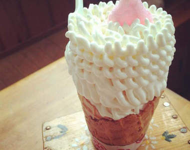 熊本《藝術霜淇淋》隱藏在深山裡的可愛冰淇淋屋♥