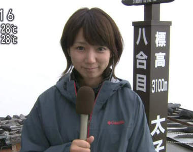 NHK《正妹記者》佐藤美月 超可愛的短髮原石美女