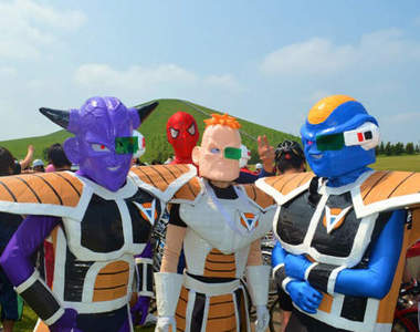 喜感十足的基紐特戰隊　COSPLAY恥力無視篇