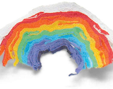 《彩虹顏色鉛筆》畫出一整天好心情 (^▽^)/