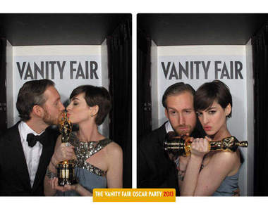 奧斯卡PARTY的快照亭 結果拍出來的照片閃死人www