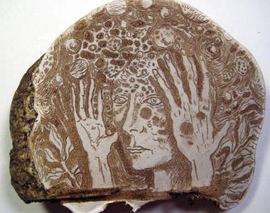 《靈芝雕刻》~這哪捨得吃掉啊？