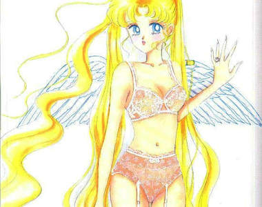 《美少女戰士》粉絲自行設計的美戰風內衣