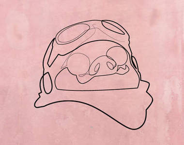 《一筆完成一幅畫》超有意境的藝術畫作～