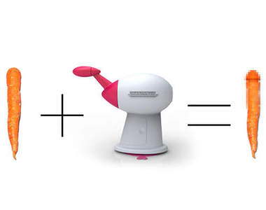 《情趣削皮器》無論你放什麼進去　出來都只有一種結果（掩面）