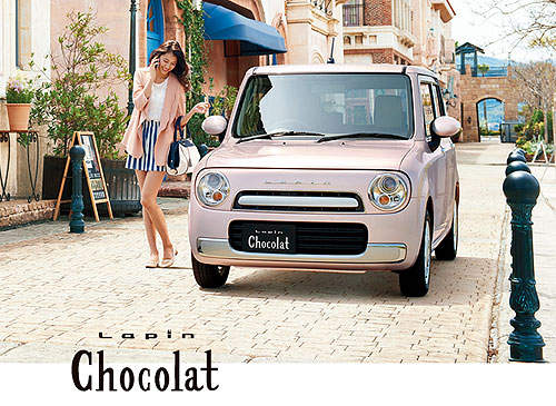 討好女孩兒 Suzuki Lapin Chocolat 讓人想咬一口的可愛小車車