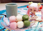 《櫻初音》主題餐點~重點應該都不是餐吧XD 《櫻初音》主題餐點~重點應該都不是餐吧XD