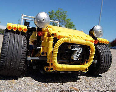 樂高版《Caterham Seven》這樣開上路真的沒問題嗎？