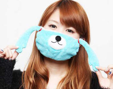 《初音未來》可愛的暖暖雙馬尾帽帽與口罩～