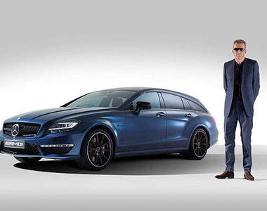 時尚大師加持《賓士CLS 63 AMG旅行車》帥氣走上伸展台～