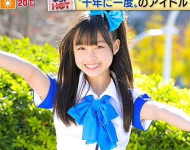 橋本環奈 千年難得一見的人才就是妳啦(指)