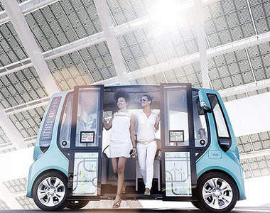 《Rinspeed microMAX》迷你身材卻有超大肚量～