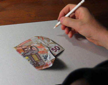 驚人3D立體畫 義大利插畫家影片教學