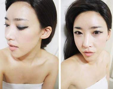 《藍色微煙燻》被冷凍的藍色眼影終於可以拿出來用了T^T