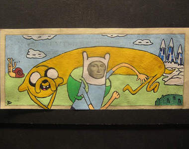 《美鈔藝術》讓華盛頓也變身了啦～XD