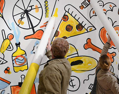 《我的顏色＿》大人的塗鴉遊樂場～好想去畫一下～