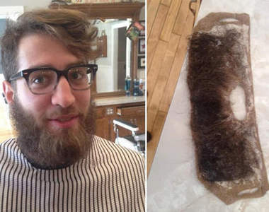 自製《鬍子面具》該不會是整片剉下來吧⊙_⊙?