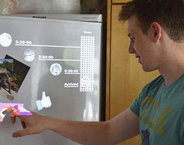 超炫全新《投影觸控》　未來所有物品都能觸控～