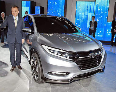 年底量產《Honda Urban SUV概念車》和Fit同根生的帥氣休旅～