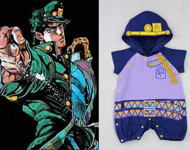 《JOJO冒險野郎嬰兒服》小baby吃飯飯也歐拉歐拉歐拉歐拉-