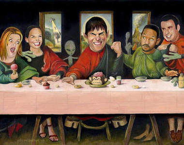 《搞笑的晚餐》就是各種版本~最後的晚餐趴兔啦