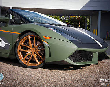 軍裝上身？《Lamborghini Gallardo》小牛視覺戰力大升級
