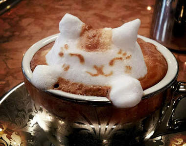 《3D拿鐵拉花》就算你從二次元跑來三次元我還是捨不得喝啊～(◕ 0 ◕ღ)