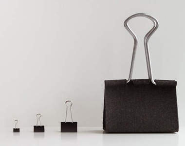 《創意手提包Clip Bag》巨無霸長尾夾隨身帶著走