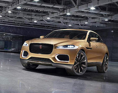 土豪金上身?《Jaguar C-X17概念車》廣州車展穿新衣