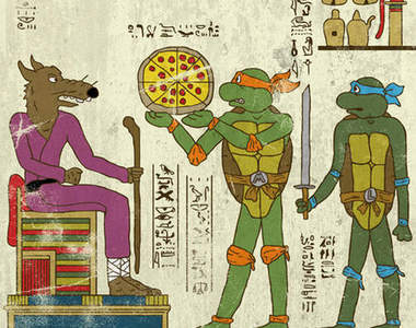 埃及 x 超級英雄　回到過去變壁畫　