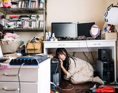 《墮落部屋》寫真集　偷窺宅女們的房間