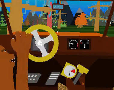 稀奇古怪開車遊戲　突然好想當熊在平壤街頭開清道車喔（？）