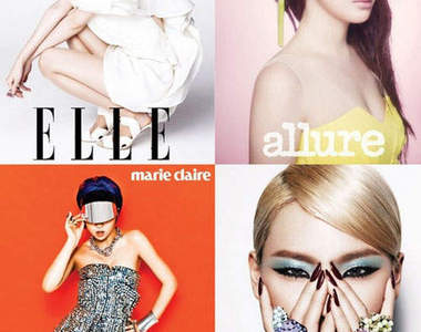 2NE1《4人4色》魅力新海報 ~ 難道拍攝概念來自於G.D⊙_⊙?