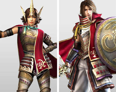 《戰國無雙4》立花宗茂&立花誾千代夫婦造型公開