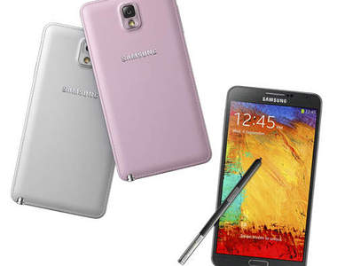 Samsung Galaxy Note 3三星新巨無霸機皇　新裝閃亮上陣～