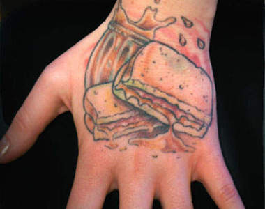 《食物刺青》愛吃就紋在身上～看到覺得肚子好餓....