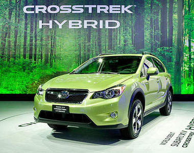《速霸陸XV Crosstrek Hybrid》跨界環保風紐約吹起～