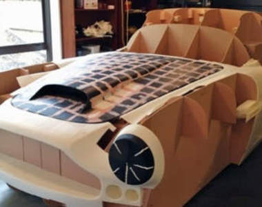 打造超古董《3D列印汽車》確定這樣開上路是可以的嘛~(搖搖)