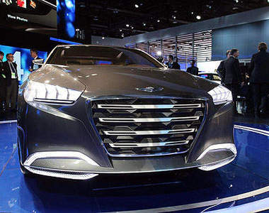 《現代HCD-14 Genesis概念車》次世代韓流旗艦搶先看～