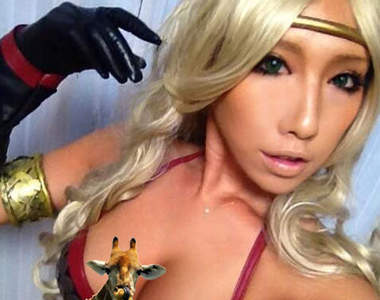 non 超豪爽COS魔乳寶冠之亞馬遜女戰士