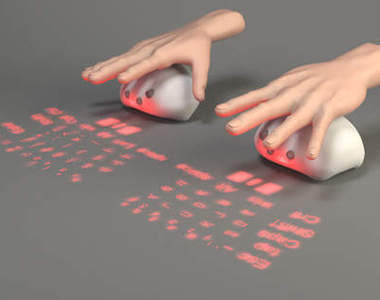 科幻版《滑鼠虛擬鍵盤》要是實現感覺雙手會很忙阿~