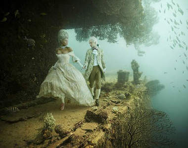 Andreas Franke《海底畫廊》趴兔~我也想在海底漫步