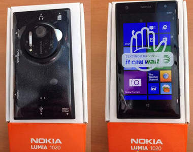 《Nokia Lumia 1020》最新國外首發開箱照 搶先送上嚕~