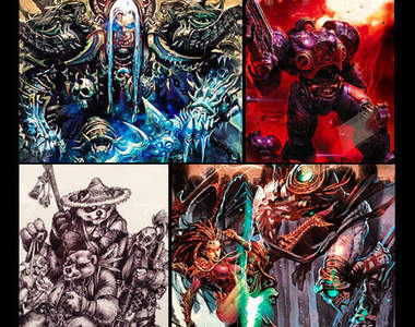 暴風雪Blizzard原畫展 三款當家大作一次看