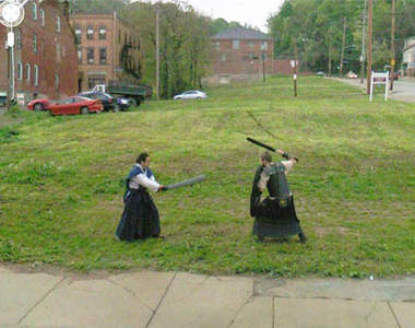 Google珍奇街景照　一瞬間發生的笑果續集ing~