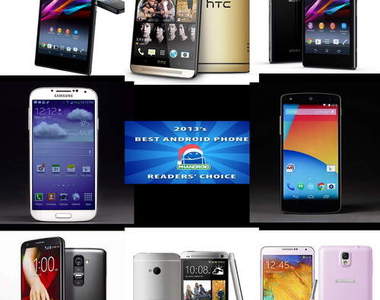 TOP 13國外網友票選「最棒的」Andriod旗艦手機  2013年機王究竟是...